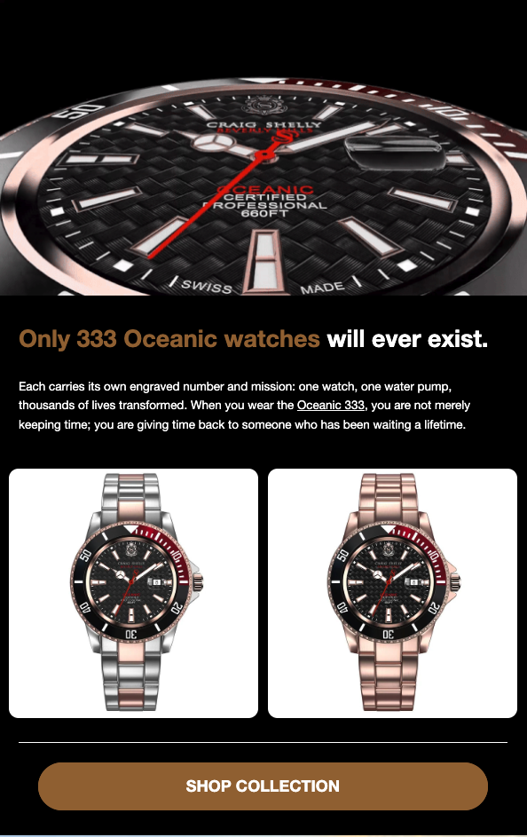 Oceanic 333 newsletter feature
